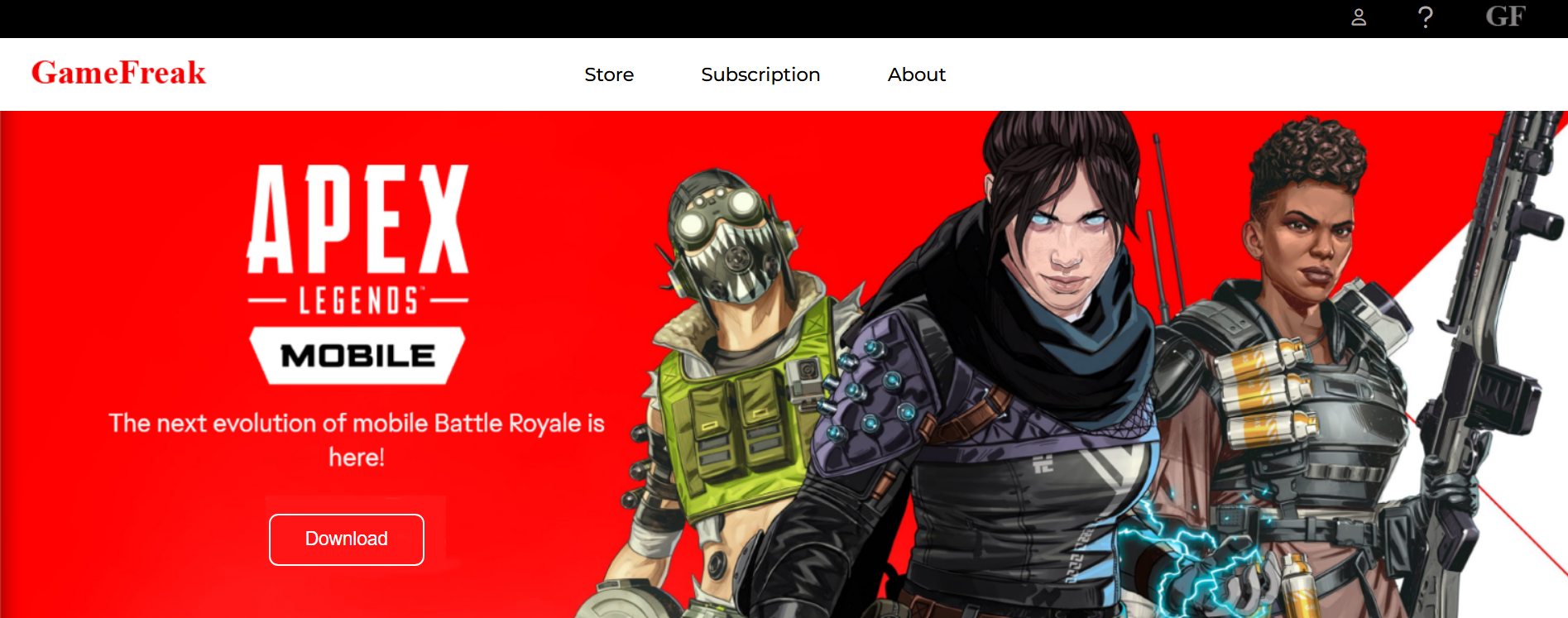 Gamestore Website